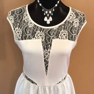 💕Sexy White Dress NWOT💕